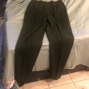 Worthington Olive Green Dress Pants Size 16T